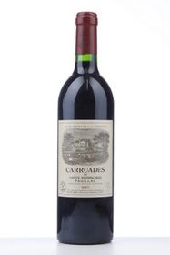 france-bordeaux-wine-carruades-de-lafite-rothschild-1987